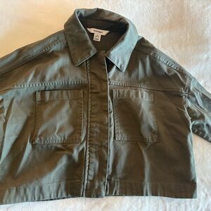 Old Navy Olive Utility Jacket